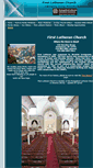 Mobile Screenshot of firstlutheranjamestown.com